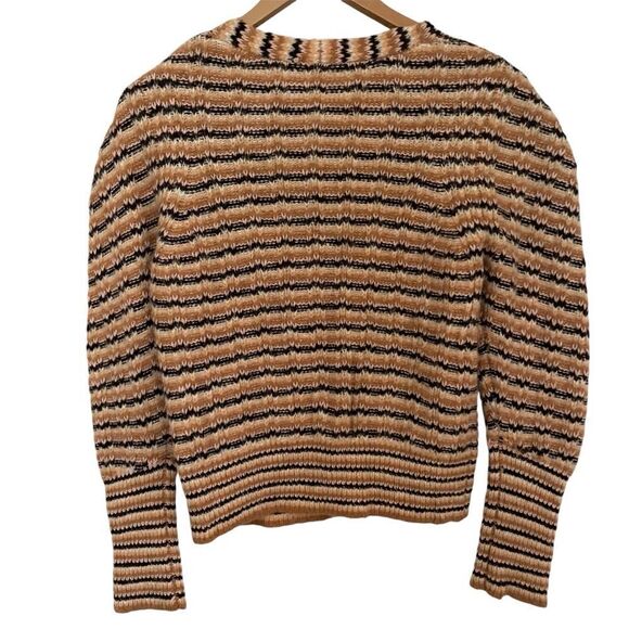 A.L.C. Cashew Rebekah Cardigan Multi Stripe - Picture 10 of 11